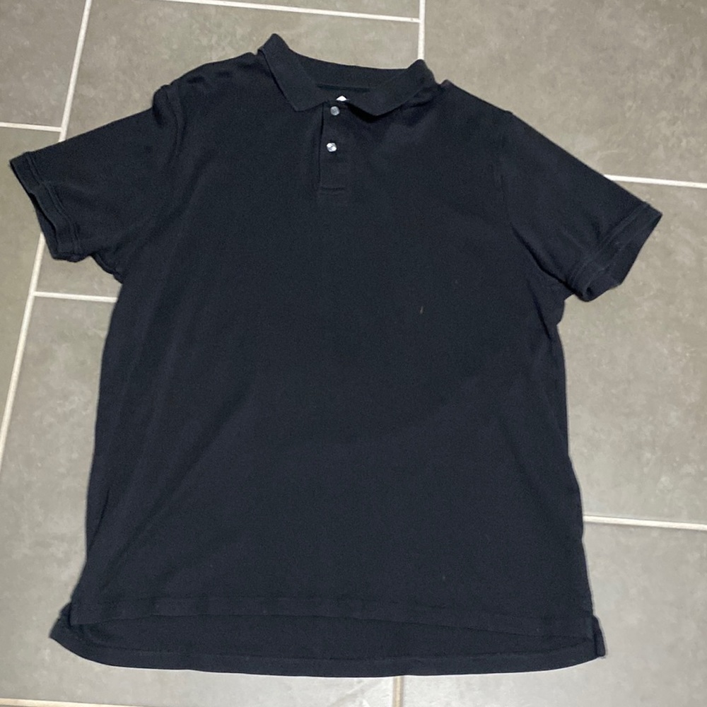 Mens black polo. XL
